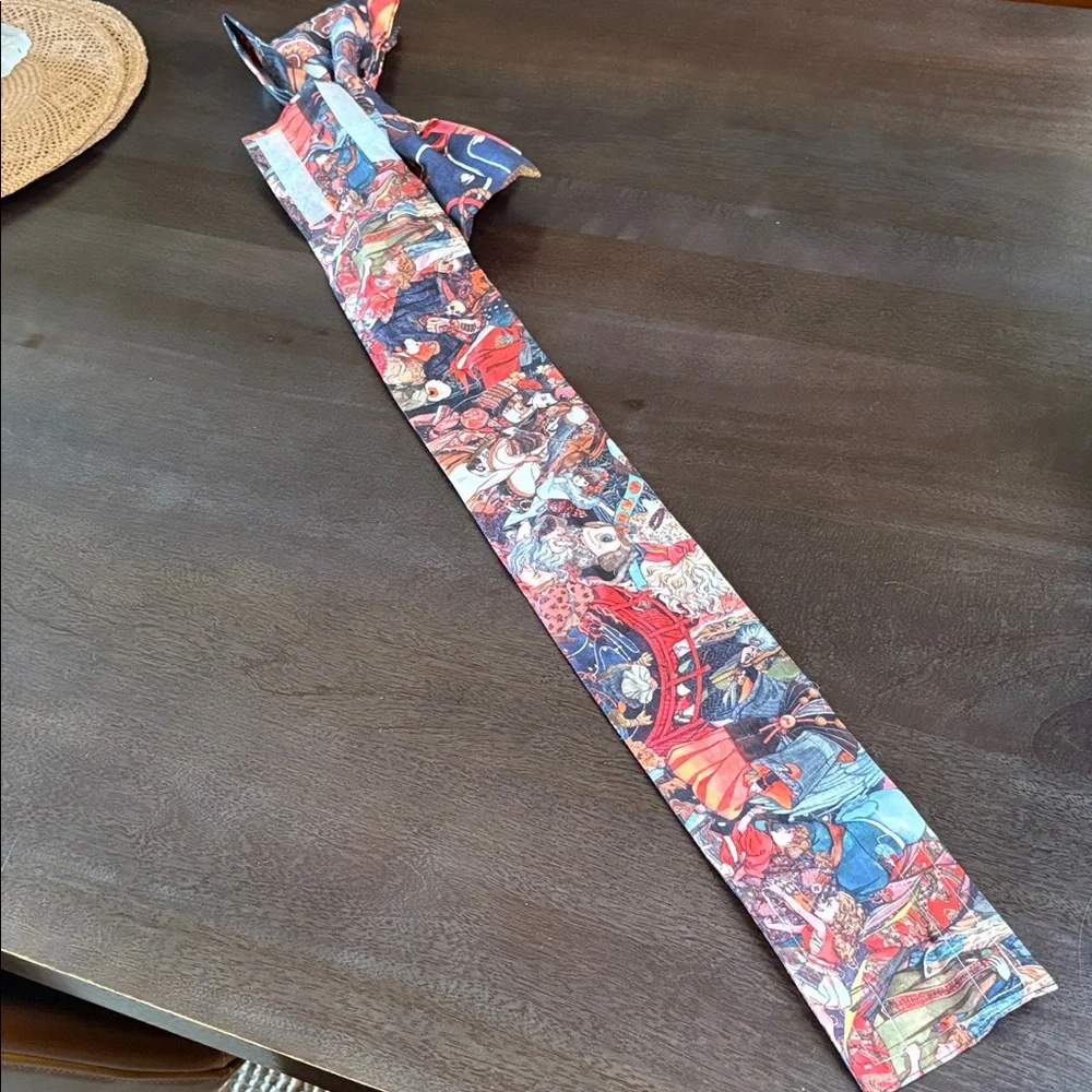 Japanese Pre-tied Sakuri Obi Belt with Velcro Fasteners